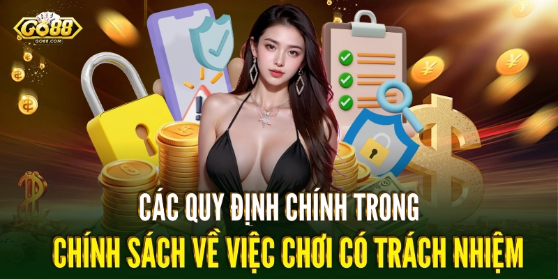 Các quy định chính trong chính sách về việc chơi có trách nhiệm