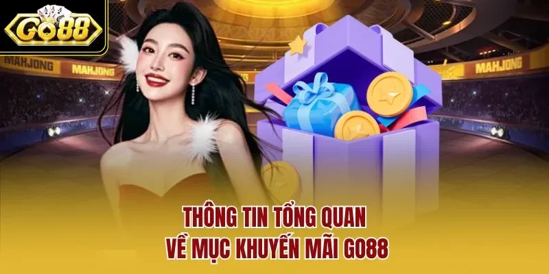 Thông tin tổng quan về mục khuyến mãi GO88